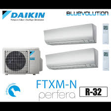 Par un système de compression, Climatisation Reversible Bi Split 4 8 Kw R32 Daikin