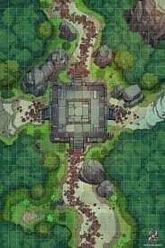 Forest Shrine Public Dr Mapzo On Patreon Tabletop Rpg Maps Dungeon Maps Fantasy City Map