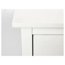 A nightstand with drawers is always handy for stowing items such as glasses and medication. Hemnes 2 Drawer Chest White Stain 21 1 4x26 Ikea