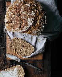 Warm Spelt Sourdough Bread Toasts With Salted Butter Sourdough Bread Sourdough Bread