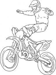 Freestyle Motorbike Stock Vector Aff Motorbike Freestyle Vector Stock Ad Race Car Coloring Pages Cars Coloring Pages Bike Drawing