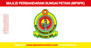 Berikut merupakan maklumat iklan kerja kosong yang ditawarkan oleh majikan terlibat. Majlis Perbandaran Sungai Petani Mpspk 24 Ogos 2016 Jawatan Kosong 2020