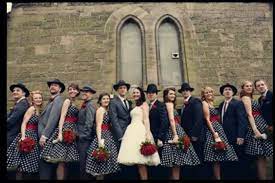 Pin By Pauline Dupaix On Sh Gangster Wedding 1950s Wedding Theme 50s Wedding Theme