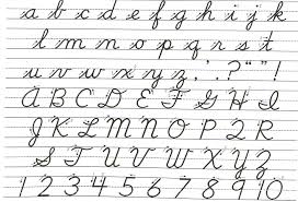 Zaner Bloser Cursive I Learned This In Elementary School As Did Many Kids During The 80s Cursive Alphabet Calligraphy Words Cursive Worksheets