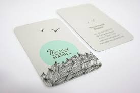 It includes image placeholders and a free font for easier editing. Creative Business Card Designs For Inspiration Creatives Wall