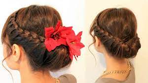 10 Fierce Christmas Hair Ideas To Spice Up Your Holiday 2019 Mexican Hairstyles Long Hair Tutorial Braided Hairstyles Updo