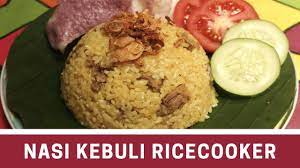 Cara Membuat Nasi Kebuli Ricecooker Youtube