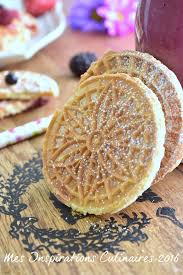 Pizzelles A L Anis Le Blog Cuisine De Samar Recette Recettes Sucrees Blog Cuisine Recette