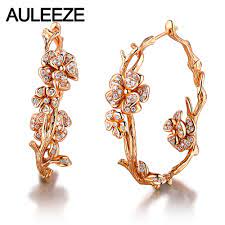 We did not find results for: Auleeze 100 Real 18k Solid Rose Gold Earrings 0 52cttw Natural Diamond Unique Flower Hoop Earrings For Women Jewelry Hoop Earrings Aliexpress