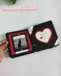 Love Scrapbook for your Valentine 💘 Save it for valentines day ❤️ Follow @that.corporate.artist for more cute gift ideas 🎀 [diy, diy gifts, valentines gifts, handmade gifts, scrapbook, scrapbook making, carousel post,memory