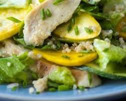 Salade Folle De Quinoa Aux Deux Courgettes Et Au Poulet Http Www Fourchette Et Bikini Fr Recettes Recettes Minceur Sala Recette Salade Salade Folle Recette