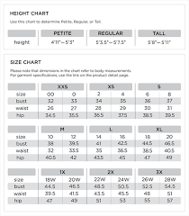 Size Guide Size Chart Swim Dress Denim Dresses