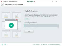How To Enable The Trusted Applications Mode In Kaspersky Internet Security 2018