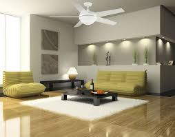With this material you can embody any imagination of the designer, it looks neat and attractive. Modern Ceiling Fans And Contemporary Living Space To Decor Homedecorite