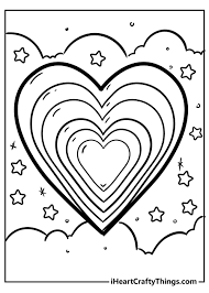 Free, printable coloring pages for adults that are not only fun but extremely relaxing. Rainbow Coloring Pages