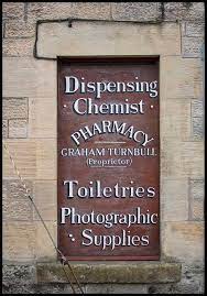 Vintage Pharmacy Sign Shop Signs Vintage Shops Pharmacy