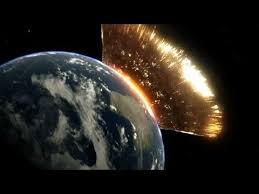 Discovery Channel Miracle Planet Large Asteroid Impact Simulation Earth Planets Across The Universe