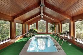 The indoor pool design must be in the same tone with the design of the rest of your home. 20 Striking Modern Indoor Pool Designs Home Design Lover