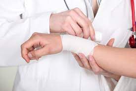 A fracture refers to a break in the actual wrist bone which is comprised of about 8 bones in the wrist. A Casting For My Sprained Wrist Stars Physical Therapy St Alphonsus