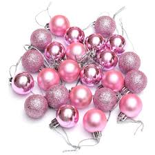 Check spelling or type a new query. Ornament Ball Sodial R 24pcs Chic Christmas Baubles Tree Plain Glitter Xmas Ornament Ball Decoration Pink By Sodialr Ship From Us Walmart Com Walmart Com