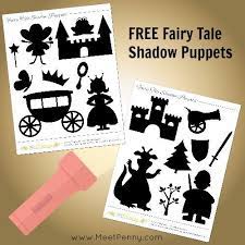 Fairy Tale Printables And Activities Fairy Tales Fairy Tale Crafts Shadow Puppets