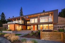 Prairie Modern The Naramata Modern Prefab Modular Home Cabin Builder In Canada Calgary Vancouver Modern Modular Homes Modern Prefab Homes Prefab Homes