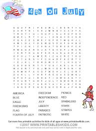 This 4th of july preschool theme page is filled with ideas. July 4th Word Search Printables For Kids Free Word Search Puzzles Coloring Pages And Other Activities