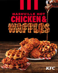 تم تصميم موقعنا للعمل في وضع عمودي. Kfc Kfc Us Introduces New Nashville Hot Chicken Waffles The Most Delicious Union Of All Time Just Got Hotter
