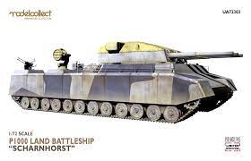 The sheer weight of this tank would cause it. Modelcollect Landkreuzer P 1000 Ratte Scharnhorst Limited Edition 1 72 Traudls Modellbau