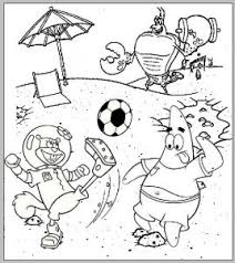 Spongebob holding a heart ballon. 12 Cute Spongebob Coloring Pages For Children Mitraland