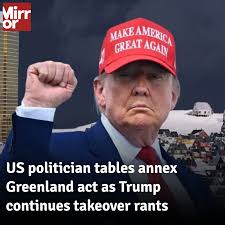 🚨 Congressman Randy Fine said Donald Trump should "find the means  necessary" to bring Greenland into the Union, even if the majority there do  not want to become American citizens.
