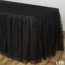 Balsacircle Lace Banquet Table Skirt Wedding Party Trade Show Booth Events Linens Decorations Walmart Com In 2020 Table Skirt Lace Table Skirts