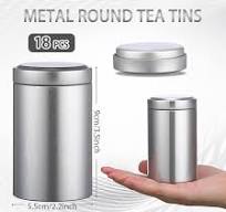 Amazon.com: meekoo 18 Pcs Tea Tins Canister for Loose Tea 6 ...