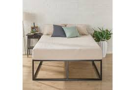 Zinus bed frames are luxury frames that will keep your bed sturdy all night long. Zinus Joesph Modern Studio 45cm Industrial Platform High Metal Steel Bed Frame Base Mattress Foundation Wood Slat Support In Single Double Queen King Matt Blatt