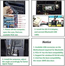 Because nobody wants to run long ethernet cables in their homes. Wifi 6 Ax3000 Pcie Wifi Card For Pc With Bluetooth 5 1 802 11ax Dual Band Wireless Adapter With Mu Mimo Ultra Low Latency Supports Windows 10 64bit Only Pricepulse