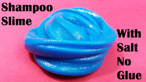 2 ingredients slimehow to make slime without gluebaking. Shampoo Slime 2 Ingredients With Salt Without Glue Or Borax Youtube