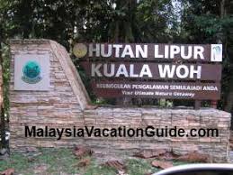Pasir panjang has changed a lot from the time i first knew it over twenty years ago. Kuala Woh Recreational Forest