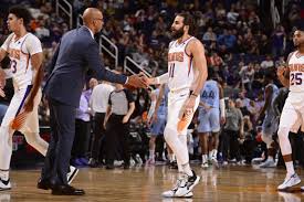 Ayton finished with 24 points and 14 rebounds while missing just three shots from the field, and booker finished with 20 points. Devin Booker Deandre Ayton Suns Still Have Hopes For A Core Of Four And Maybe More The Athletic