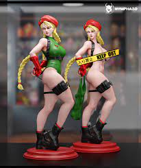 3D file Cammy (Street Fighter) STL ready-to-print w/ nsfw variation・3D  printable design to download・Cults