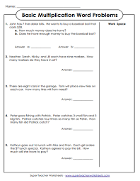 First grade word problem workbook #3. Math Word Problem Worksheets