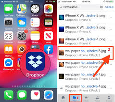 How To Save Photo And Videos From Dropbox To Iphone Ipad Pc Mac