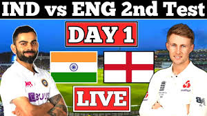 Seek to live, currently behind livelive. Live Ind Vs Eng 2nd Test Day 1 Live Scores Commentary India Vs England 2nd Test Live Updates Youtube