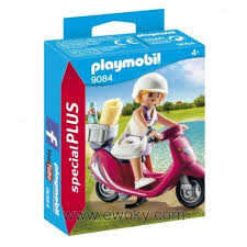 Https Www Ewoky Com Es 70326 Mujer Con Scooter Playmobil Special Plus Playmobil Tienda Friki Munecos Playmobil Actividades De Comprension De Lectura Patineta