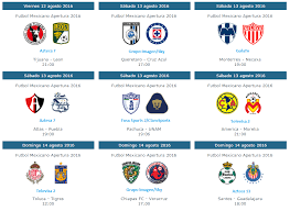 División de honor es la máxima competición profesional de méxico para league of legends.sigue toda la información en: Programacion En Television De Jornada 5 Del Futbol Mexicano Apuntes De Futbol