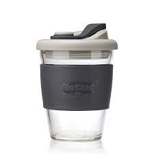 Buy top selling products like stojo biggie travel mug and stojo titan travel mug. 12oz Reusable Glass Coffee Cup With Leak Proof Lid And Non Slip Sleeve Dishwasher And Microwave Safe Coffee Mug Dark Gray Buy Online In Solomon Islands At Solomon Desertcart Com Productid 126850593