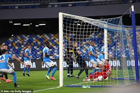 Napoli played against inter in 2 matches this season. Napoli 1 1 Inter Milan 2 1 Agg Dries Mertens Strike Sets Coppa Italia Final Clash With Juventus Daily Mail Online