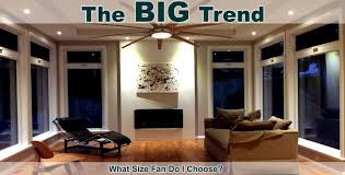 ceiling fan sizes complete size chart fitting guide