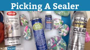 So keep that in mind if you are a milk paint lover. What Is The Best Sealer For Painted Rocks Rock Painting 101