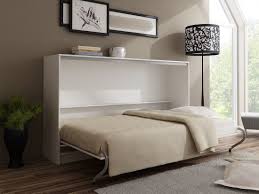 Quer Schrankbett Wandbett Easy 140 X 200 Cm Holzfarbe Weiss Wandbett Schrankbett Nachttisch Weiss