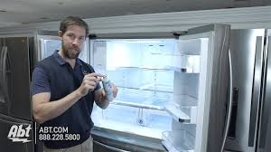 How To Replace The Water Filter On Your Samsung French Door Refrigerator Using Filter Haf Cin Youtube